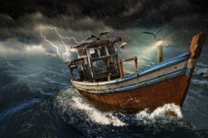 ship-old-boat-in-storm